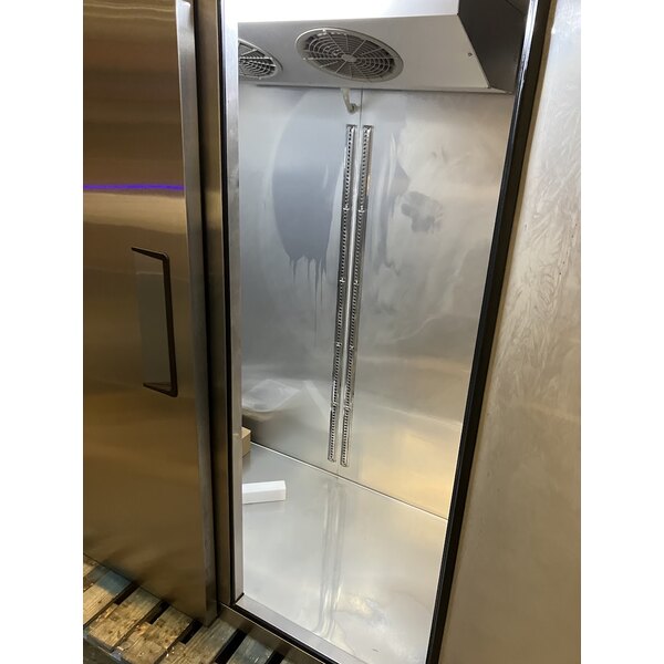 Scratch and Dent Turbo Air M3R47-2-N M3 Series 52" Solid Door Stainless Steel Reach-In Refrigerator