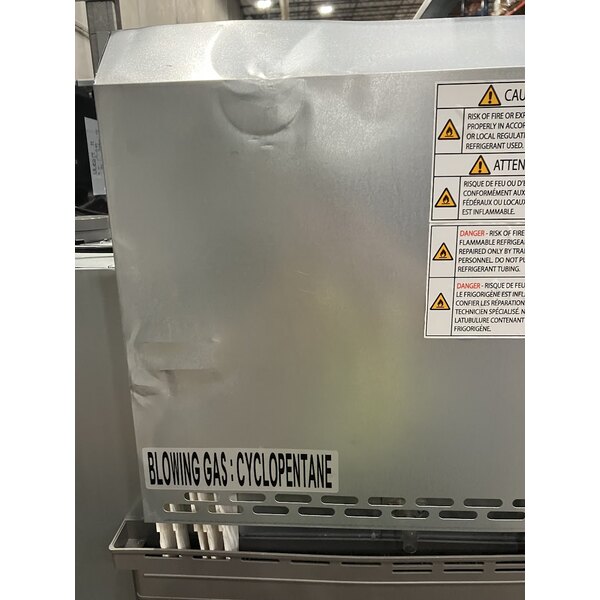 Scratch and Dent Turbo Air M3R47-2-N M3 Series 52" Solid Door Stainless Steel Reach-In Refrigerator
