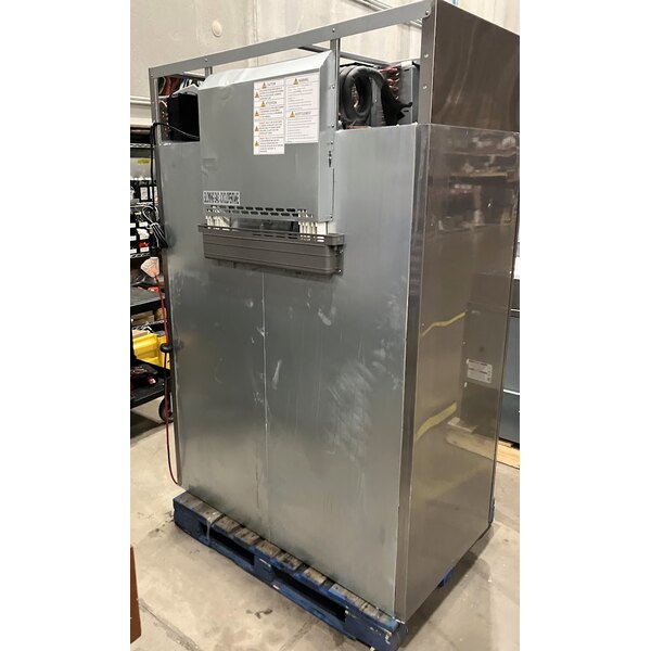 Scratch and Dent Turbo Air M3R47-2-N M3 Series 52" Solid Door Stainless Steel Reach-In Refrigerator