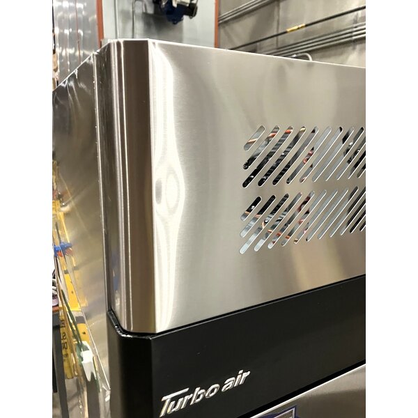 Scratch and Dent Turbo Air M3R47-2-N M3 Series 52" Solid Door Stainless Steel Reach-In Refrigerator