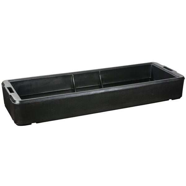 Scratch and Dent Carlisle 660303 Black Basin for 6' "Six Star" Portable Food Bar