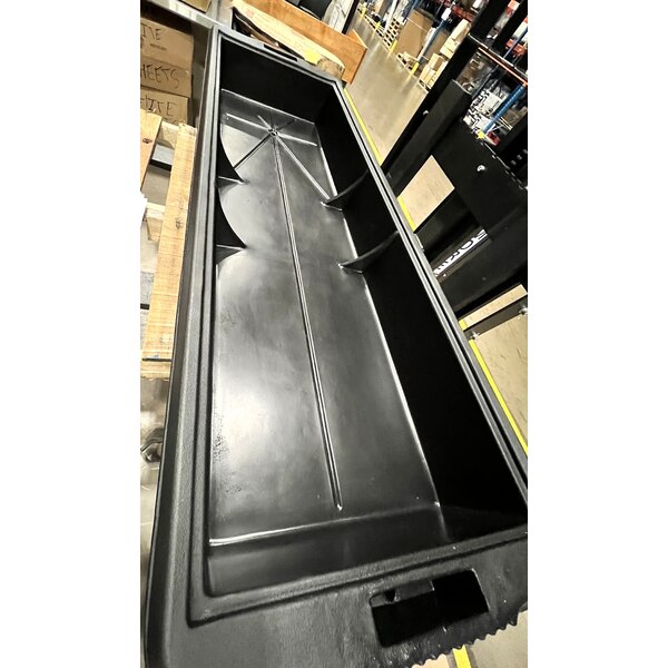 Scratch and Dent Carlisle 660303 Black Basin for 6' "Six Star" Portable Food Bar