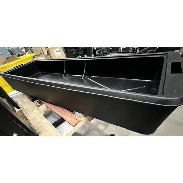 Scratch and Dent Carlisle 660303 Black Basin for 6' "Six Star" Portable Food Bar