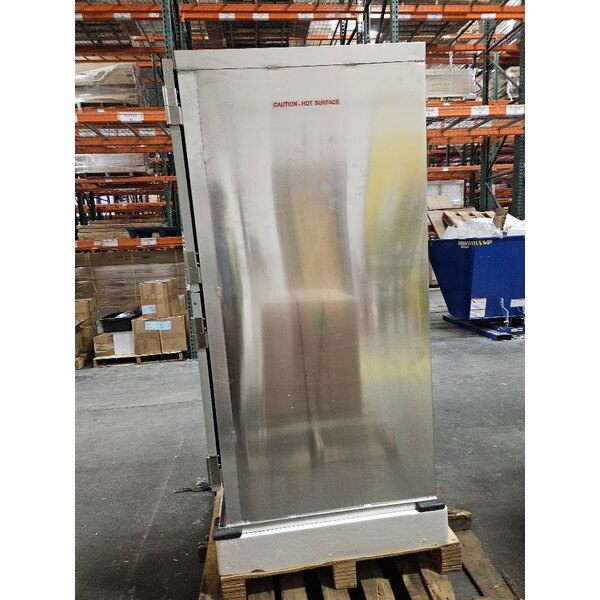 Scratch and Dent Avantco HPI-1836DC Full Size Insulated Heated Holding / Proofing Cabinet with Clear Dutch Doors - 120V