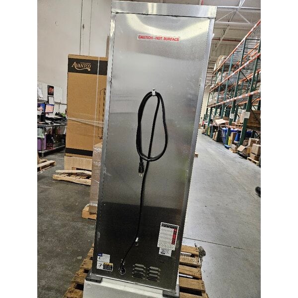 Scratch and Dent Avantco HPI-1836DC Full Size Insulated Heated Holding / Proofing Cabinet with Clear Dutch Doors - 120V