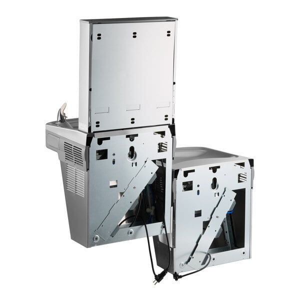 Scratch and Dent Zurn Elkay EZSTLDDWSSK ezH20 Stainless Steel Hands-Free Non-Filtered Bottle Filling Station with Versatile Bi-Level Drinking Fountain - Non-Refrigerated