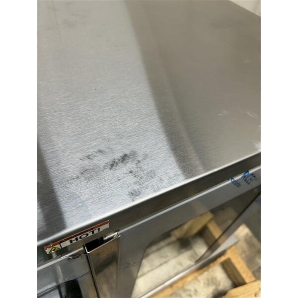 Scratch and Dent Southbend PCG50S/SD Platinum Series 5-Shelf Single Deck Full Size Standard Natural Gas Convection Oven - 50,000 BTU