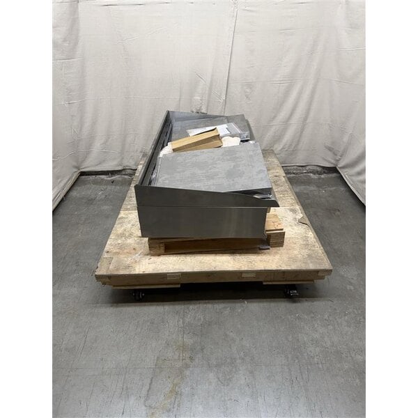 Scratch and Dent Cooking Performance Group CL-CPG-48-NL 48" Gas Countertop Lava Briquette Charbroiler - 120,000 BTU
