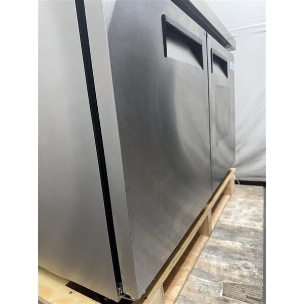 Scratch and Dent Avantco AWT-48F 48" Worktop Freezer with 3 1/2" Backsplash