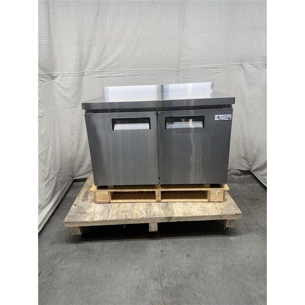 Scratch and Dent Avantco AWT-48F 48" Worktop Freezer with 3 1/2" Backsplash