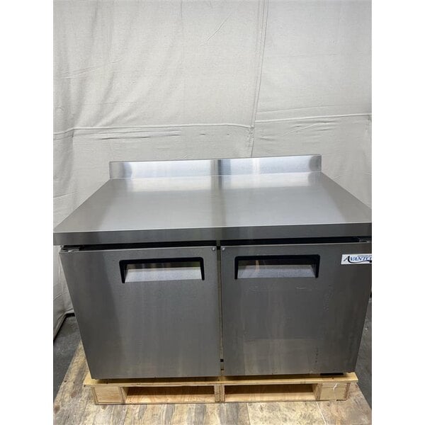 Scratch and Dent Avantco AWT-48F 48" Worktop Freezer with 3 1/2" Backsplash
