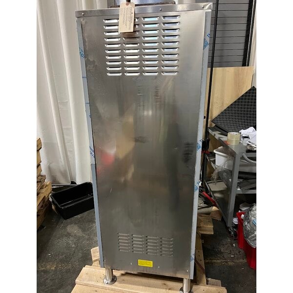 Scratch and Dent Cleveland 24CGA10 SteamCraft Ultra Natural Gas 10 Pan Floor Steamer - 125,000 BTU