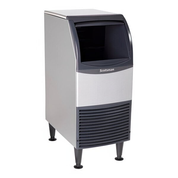 Scratch and Dent Scotsman UN1215AX-1 15" Air-Cooled Undercounter Nugget Ice Machine with 36 lb. Storage Bin - 129 lb., 115V