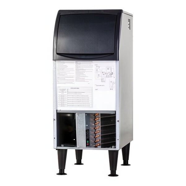 Scratch and Dent Scotsman UN1215AX-1 15" Air-Cooled Undercounter Nugget Ice Machine with 36 lb. Storage Bin - 129 lb., 115V