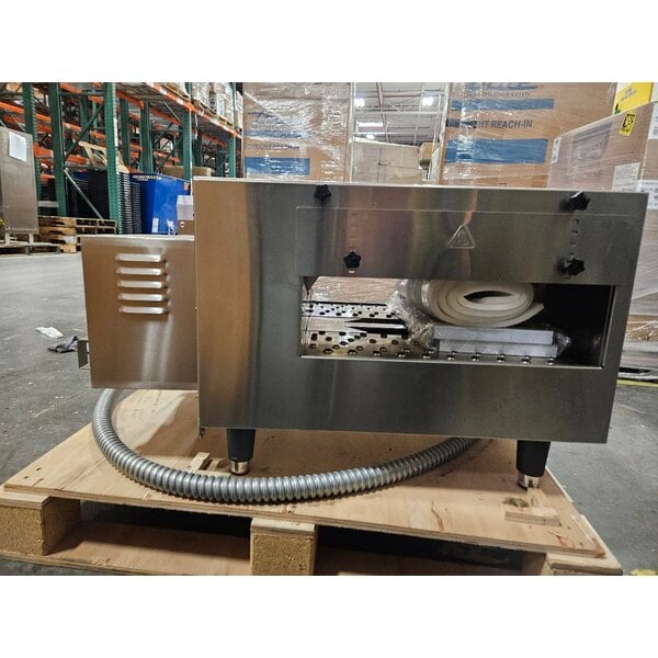 Scratch and Dent Cooking Performance Group ICOE-50-D Countertop Impinger Electric Conveyor Oven with 50" Belt - 240V, 1 Phase, 6700W