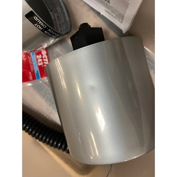 Scratch and Dent Hatco DL-500-RTL Standard Retractable Cord Track Mount Heat Lamp with Glossy Gray Finish