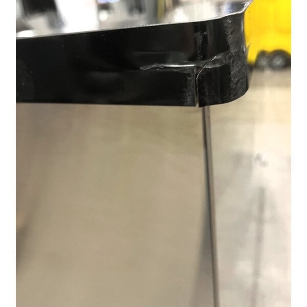 Scratch and Dent Regency 63" Basic Stainless Steel Portable Bar with Two Removable Speed Rails and Ice Bin
