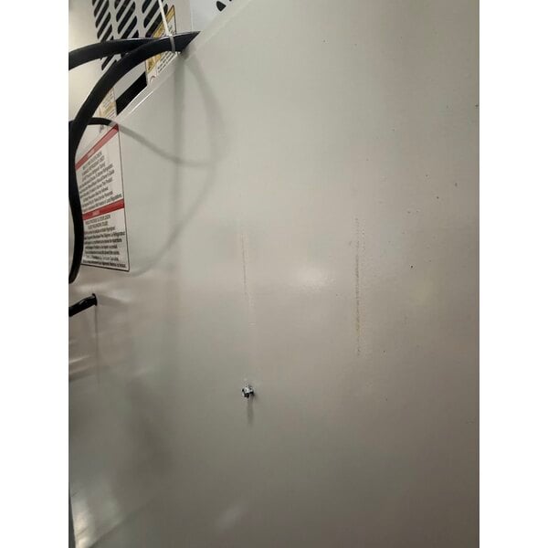 Scratch and Dent Leer 40AG-R290 51" Indoor Auto Defrost Ice Merchandiser with Straight Front and Glass Door