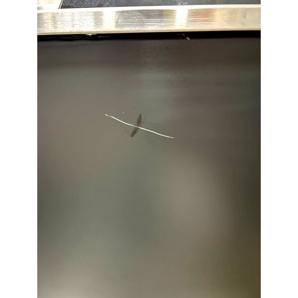 Scratch and Dent Avantco HBB-80-HC 80" Black Horizontal Bottle Cooler