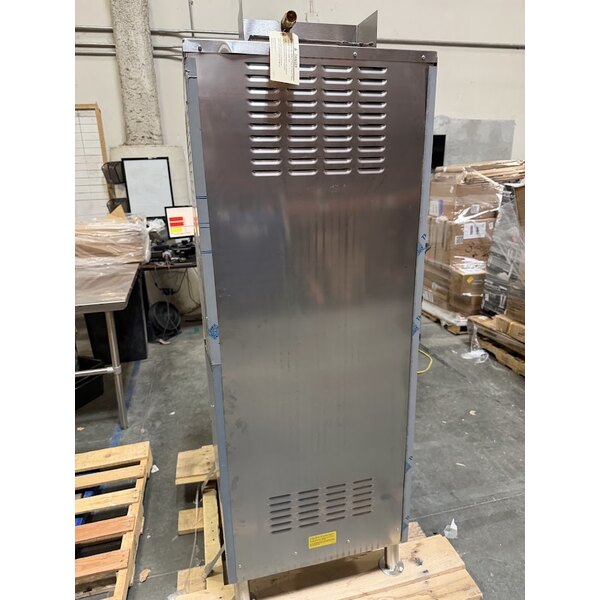 Scratch and Dent Cleveland 24CGA10 SteamCraft Ultra Natural Gas 10 Pan Floor Steamer - 125,000 BTU