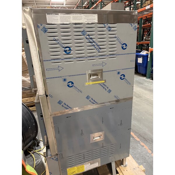Scratch and Dent Cleveland 24CGA10 SteamCraft Ultra Natural Gas 10 Pan Floor Steamer - 125,000 BTU
