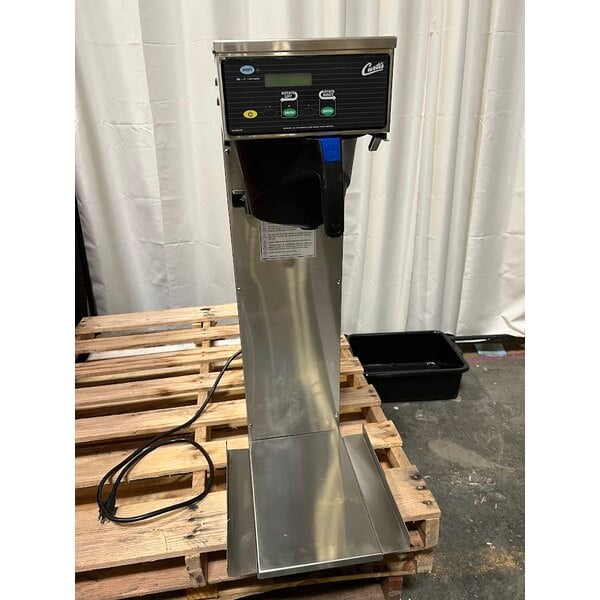 Scratch and Dent Curtis RTB 3-5 Gallon Stainless Steel Dual Dilution Tea Brewer - 120V