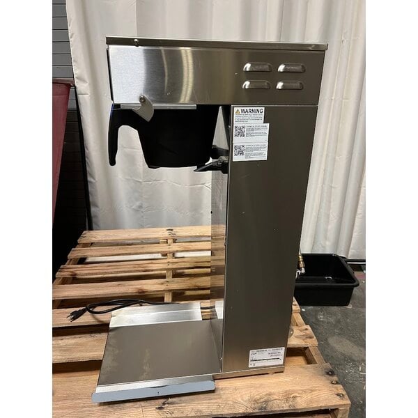 Scratch and Dent Curtis RTB 3-5 Gallon Stainless Steel Dual Dilution Tea Brewer - 120V