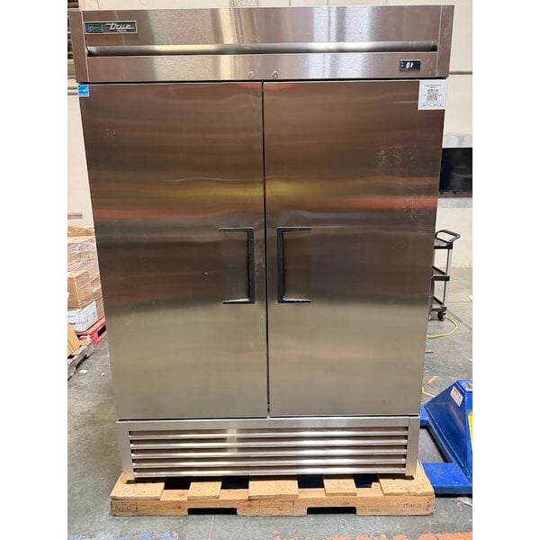 Scratch and Dent True T-49F-HC 54 1/8" Solid Door Reach-In Freezer