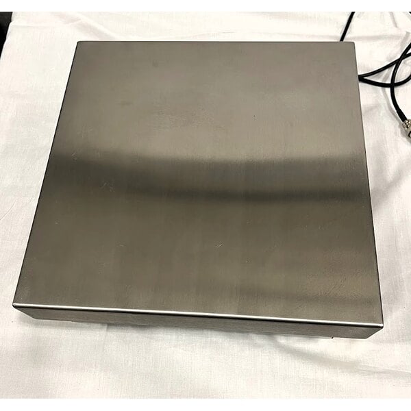 Scratch and Dent Optima Weighing Systems OP-915-1212-100 100 lb. Bench Scale with 12" x 12" Stainless Steel Platform, Legal for Trade