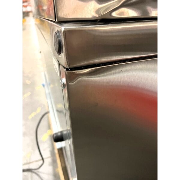 Scratch and Dent True TSSU-48-12-HC 48 3/8" 2 Door Refrigerated Sandwich Prep Table