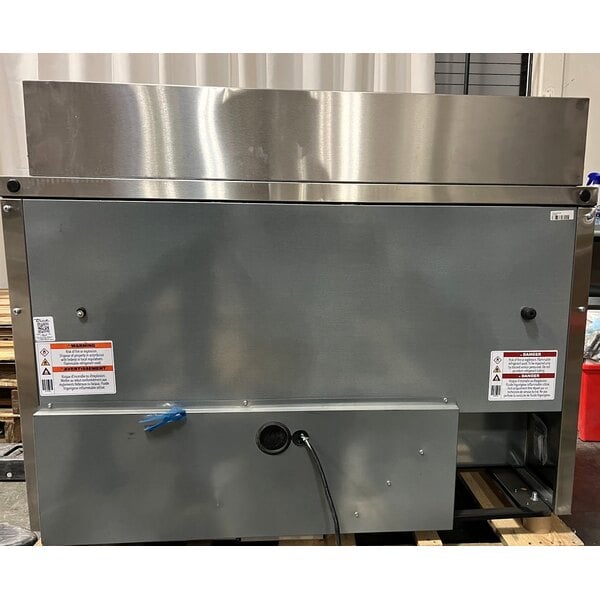 Scratch and Dent True TSSU-48-12-HC 48 3/8" 2 Door Refrigerated Sandwich Prep Table