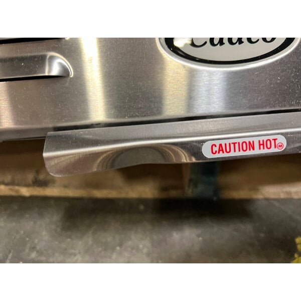 Scratch and Dent Cadco CG-20 21" x 12" Electric Countertop Griddle - 1.5 kW, 220V