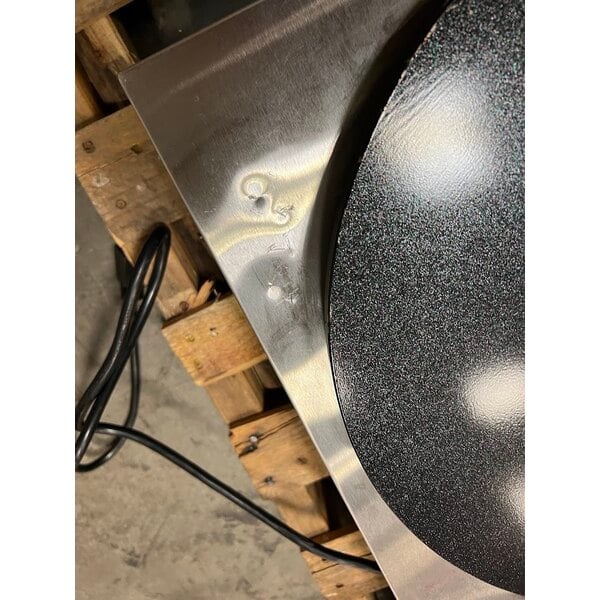 Scratch and Dent Carnival King TCM16DBL 16" Dual Non-Stick Crepe Maker - 208/240V