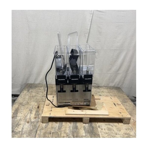 Scratch and Dent Vollrath VBBC3-37-A Triple 2.11 Gallon Bowl Refrigerated Beverage Dispenser - 115V