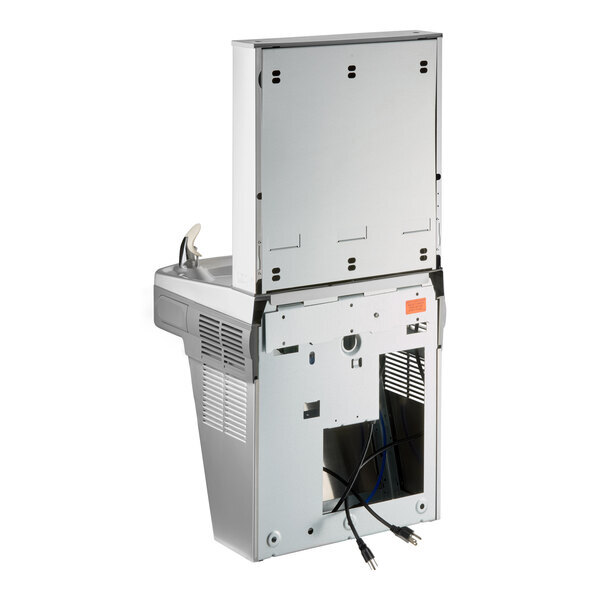 Scratch and Dent Zurn Elkay EZSDWSSK ezH20 Stainless Steel Hands-Free Non-Filtered Bottle Filling Station with Drinking Fountain - Non-Refrigerated