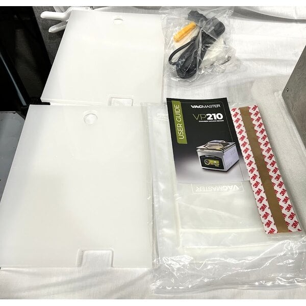 Scratch and Dent ARY VacMaster VP210 Chamber Tabletop Vacuum Packaging Machine with 10 1/4" Seal Bar