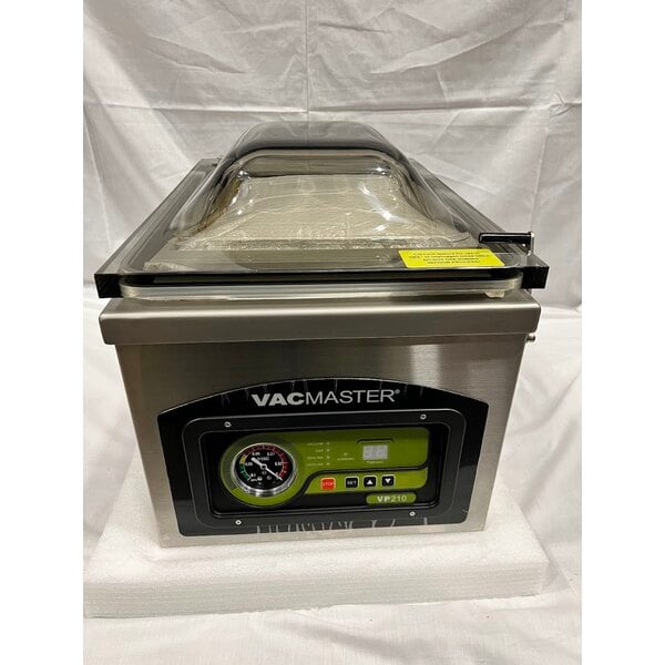 Scratch and Dent ARY VacMaster VP210 Chamber Tabletop Vacuum Packaging Machine with 10 1/4" Seal Bar