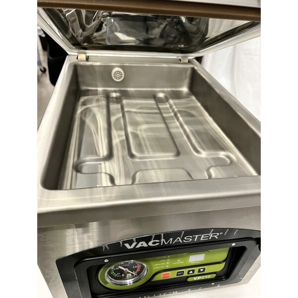 Scratch and Dent ARY VacMaster VP210 Chamber Tabletop Vacuum Packaging Machine with 10 1/4" Seal Bar