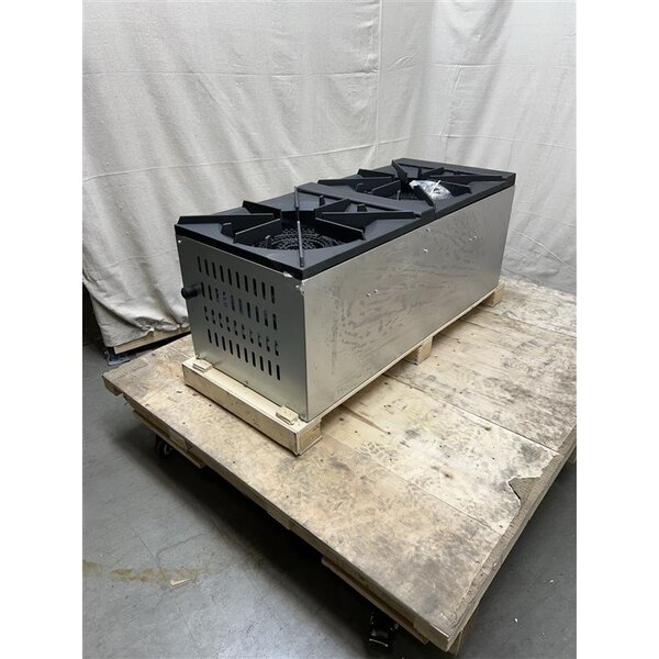 Scratch and Dent Cooking Performance Group CPG-DSPR-L Liquid Propane Stock Pot Range - 160,000 BTU
