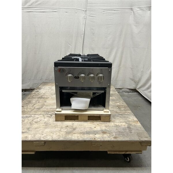 Scratch and Dent Cooking Performance Group CPG-DSPR-L Liquid Propane Stock Pot Range - 160,000 BTU