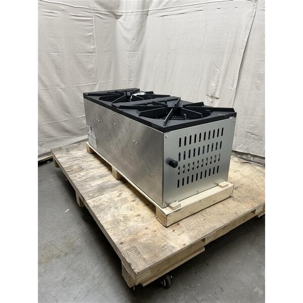 Scratch and Dent Cooking Performance Group CPG-DSPR-L Liquid Propane Stock Pot Range - 160,000 BTU