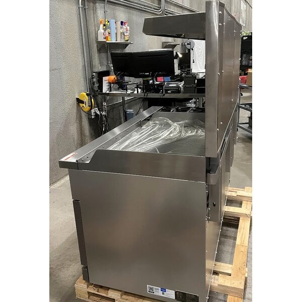 Scratch and Dent Cooking Performance Group S60-G36-L Liquid Propane 4 Burner 60" Range with 36" Griddle and 2 Standard Ovens - 240,000 BTU