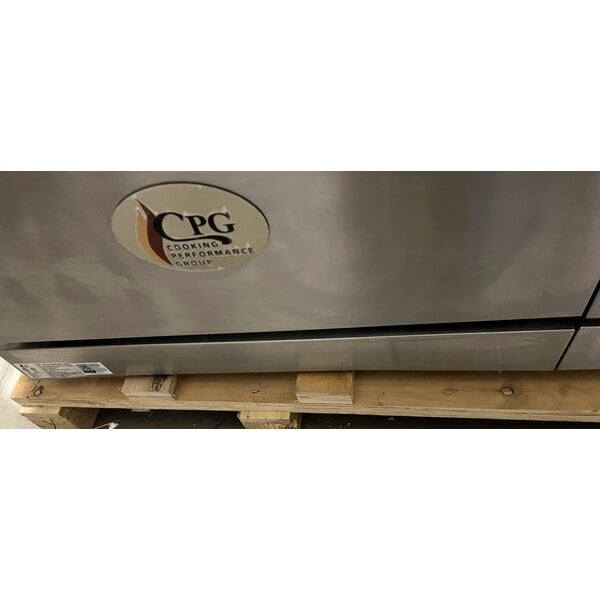 Scratch and Dent Cooking Performance Group S60-G36-L Liquid Propane 4 Burner 60" Range with 36" Griddle and 2 Standard Ovens - 240,000 BTU