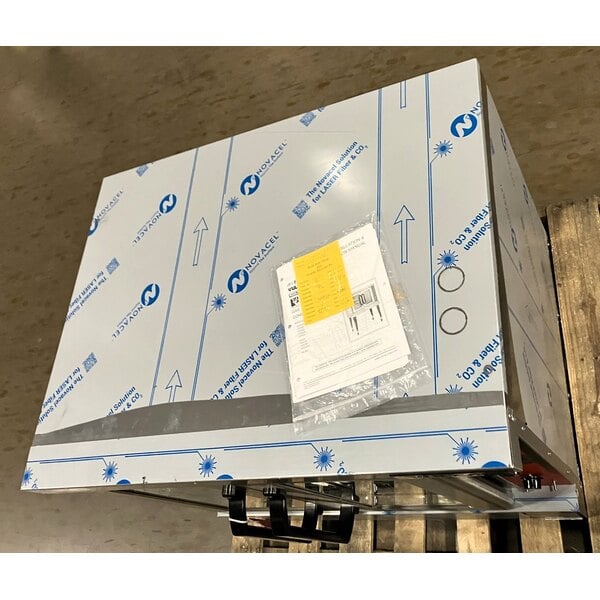 Scratch and Dent Vulcan VC44GD-NAT Natural Gas Double Deck Full Size Gas Convection Oven with Solid State Controls - 100,000 BTU