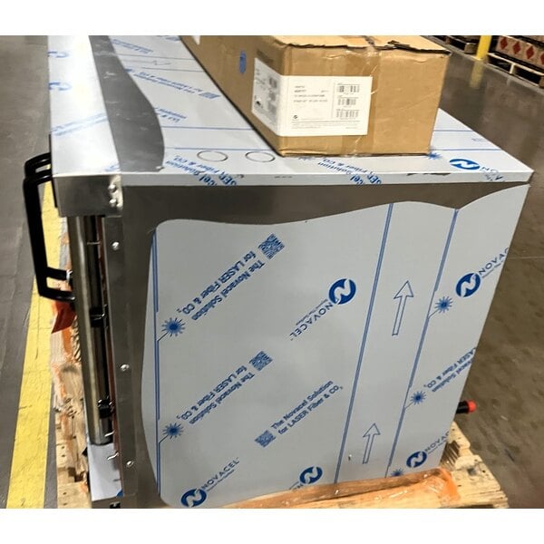 Scratch and Dent Vulcan VC44GD-NAT Natural Gas Double Deck Full Size Gas Convection Oven with Solid State Controls - 100,000 BTU