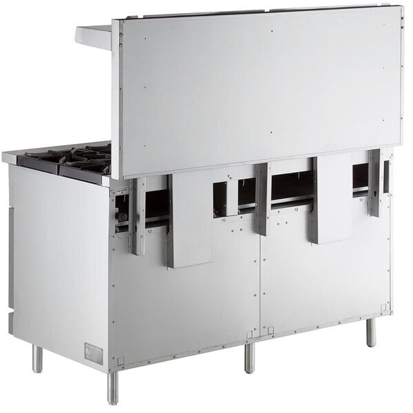 Scratch and Dent Cooking Performance Group S60-N Natural Gas 10 Burner 60" Range with 2 Standard Ovens - 360,000 BTU