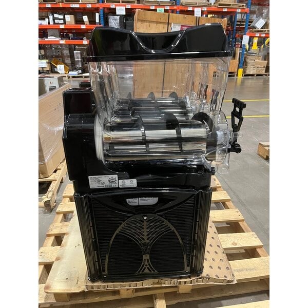 Scratch and Dent Carnival King Triple 2.6 Gallon Pourover Granita / Slushy / Frozen Beverage Machine - 120V