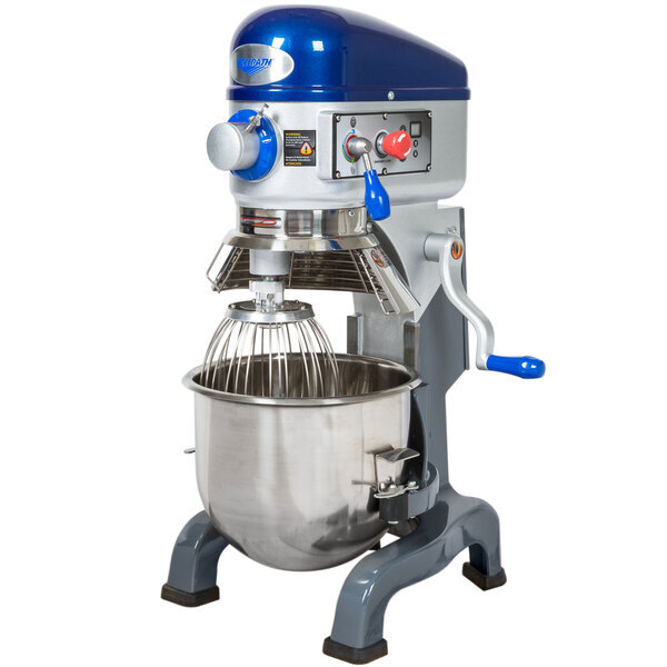 Scratch and Dent Vollrath 40757 20 Qt. Planetary Stand Mixer with Guard & Standard Accessories - 120V, 1/2 hp