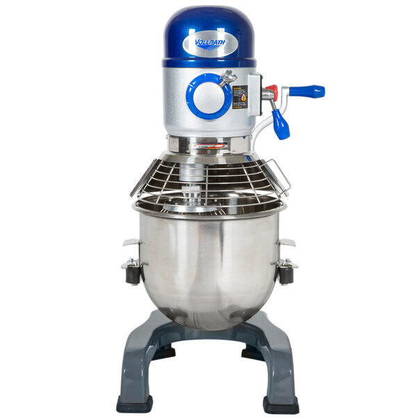 Scratch and Dent Vollrath 40757 20 Qt. Planetary Stand Mixer with Guard & Standard Accessories - 120V, 1/2 hp