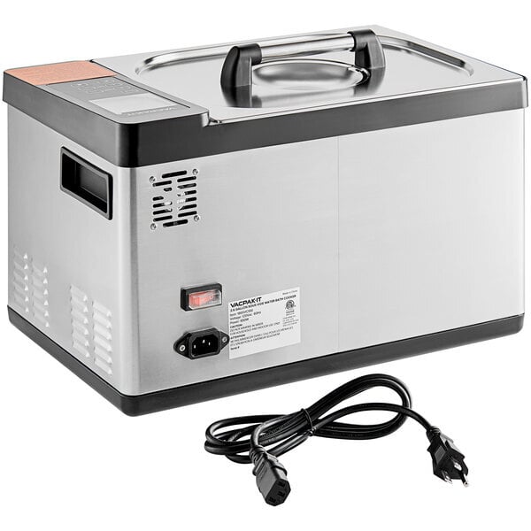 Scratch and Dent VacPak-It SVC100 2.6 Gallon Thermal Sous Vide Circulator - 650W, 110/120V